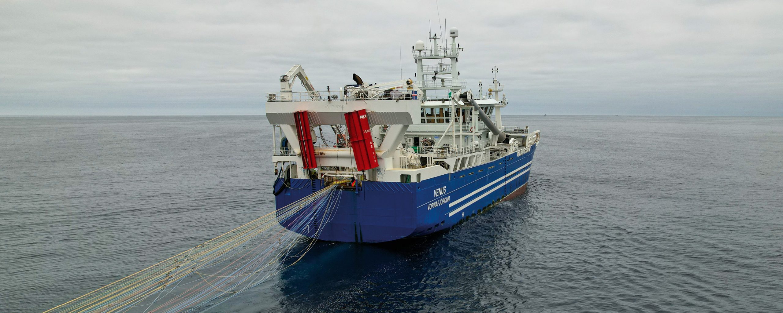 Helix með Robus ofurkjarna í Gloríu flottrollum